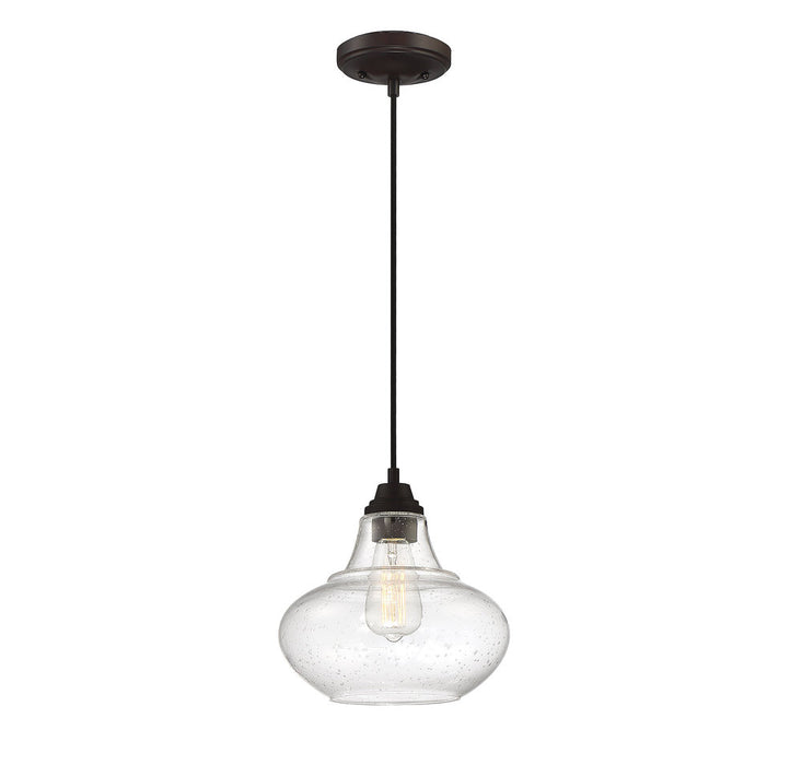 1-Light Mini Pendant in Oil Rubbed Bronze