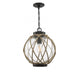 1-Light Pendant in Oil Rubbed Bronze