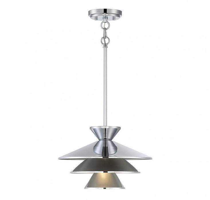 1-Light Pendant in Chrome