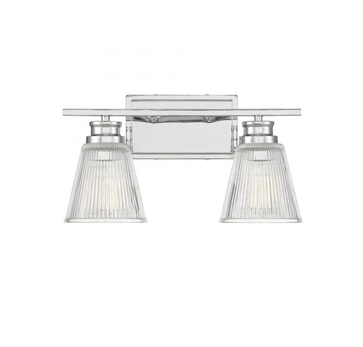 2-Light Bathroom Vanity Light in Chrome