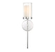 1-Light Wall Sconce in Chrome