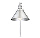 1-Light Wall Sconce in Chrome