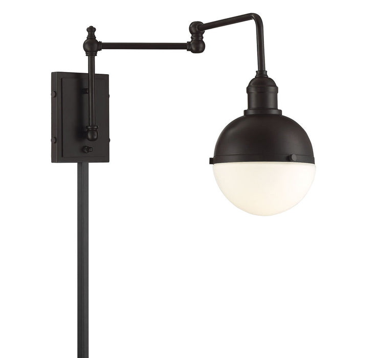 1-Light Wall Sconce in Oil Rubbed Bronze