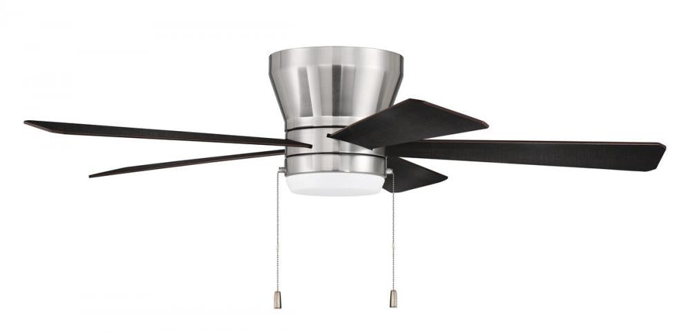 52" Hugger Ceiling Fan w/Blades, LED Light Kit