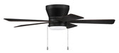 52" Hugger Ceiling Fan w/Blades, LED Light Kit