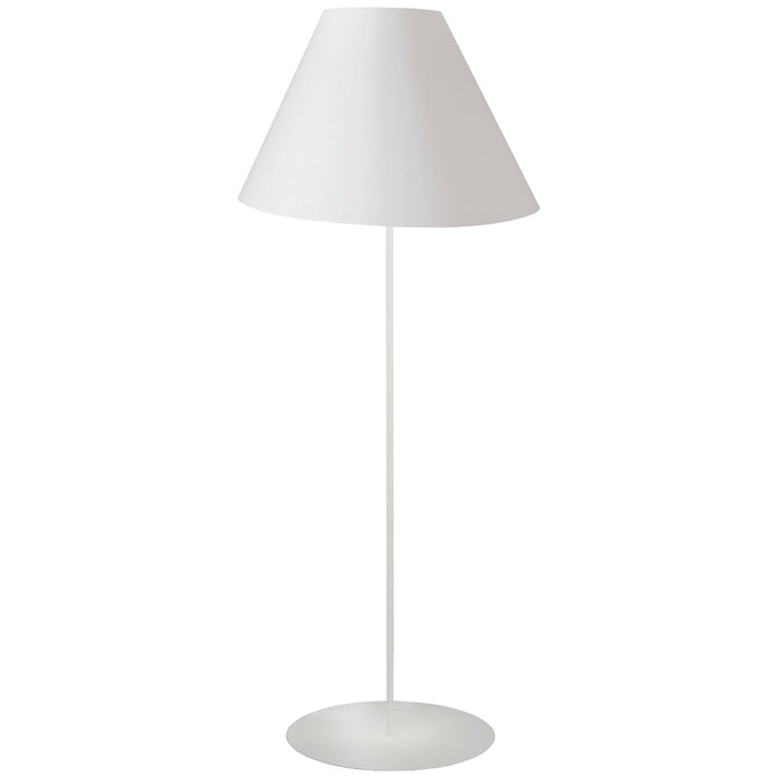 1LT Tapered Floor Lamp, JTone White Shade