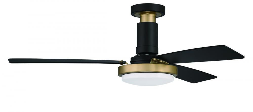 52" Ceiling Fan w/Blades, LED Light Kit, Wi-Fi