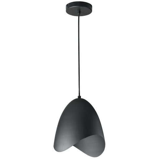 1LT Steel Pendant, Black Finish