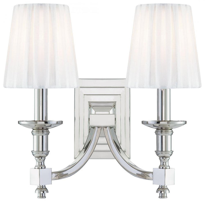 2 LIGHT WALL SCONCE