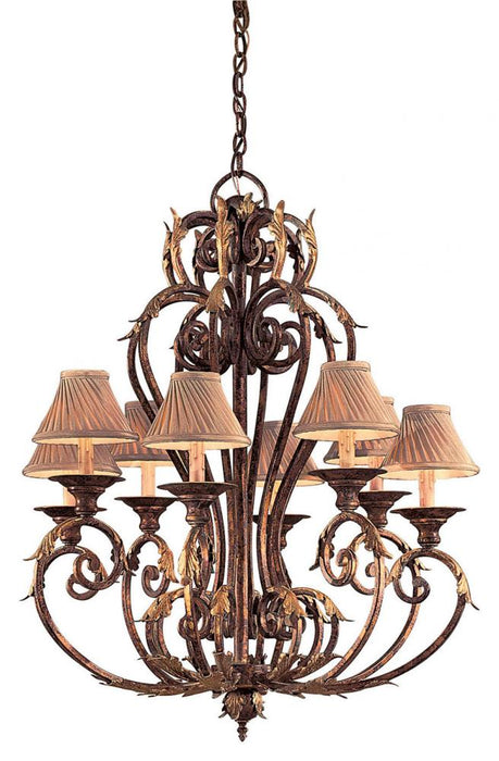 8 LIGHT CHANDELIER