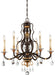 6 LIGHT CHANDELIER