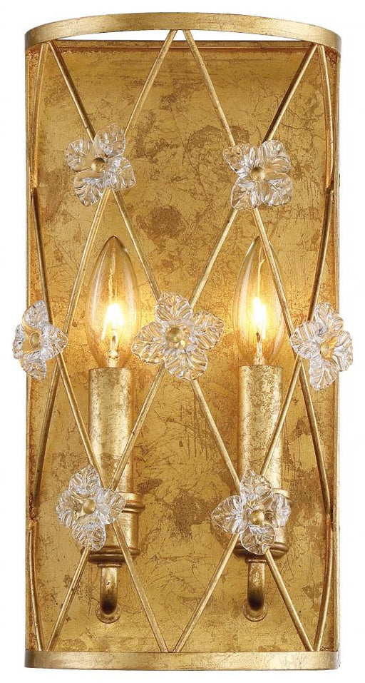 2 LIGHT WALL SCONCE