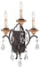 3 LIGHT WALL SCONCE