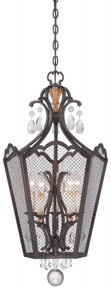 5 LIGHT FOYER PENDANT