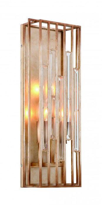 3 LIGHTT WALL SCONCE