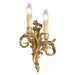 2 LIGHT WALL SCONCE