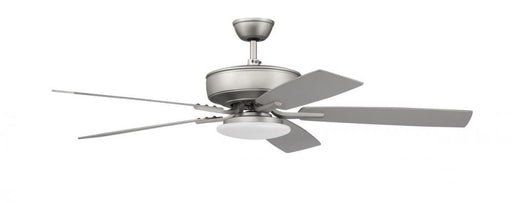 52" Ceiling Fan w/Blades, White Low Profile LED Light Kit