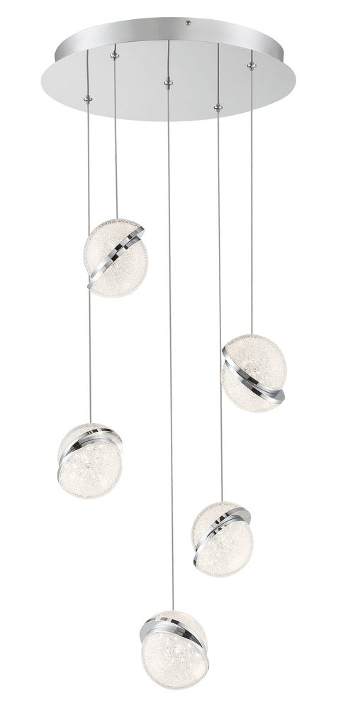 5 LIGHT LED PENDANT