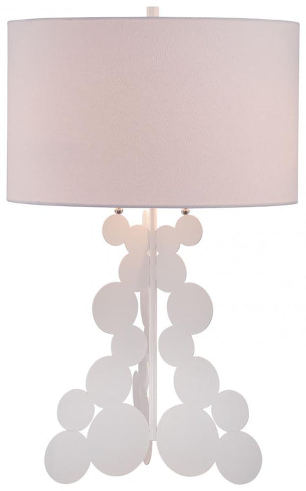 2 LIGHT TABLE LAMP