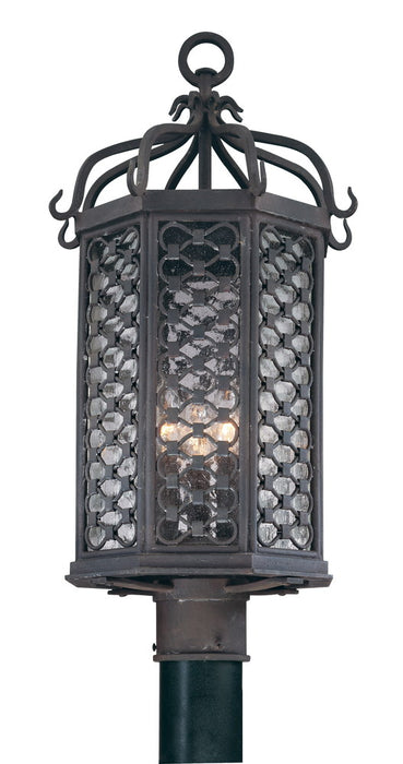 LOS OLIVOS 3LT POST LANTERN MEDIUM