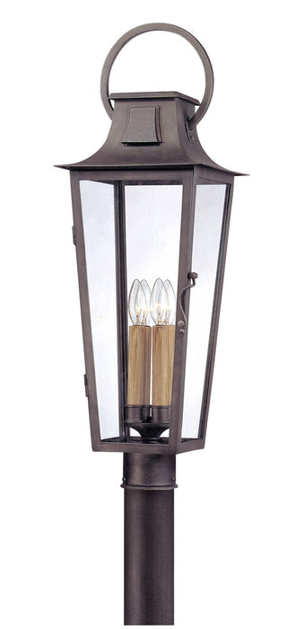 PARISIAN SQUARE 4LT POST LANTERN LARGE