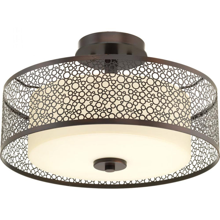 Mingle Collection Two-Light 15-7/8" Semi-Flush Mount