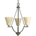 Bravo Collection Three-Light Foyer Chandelier