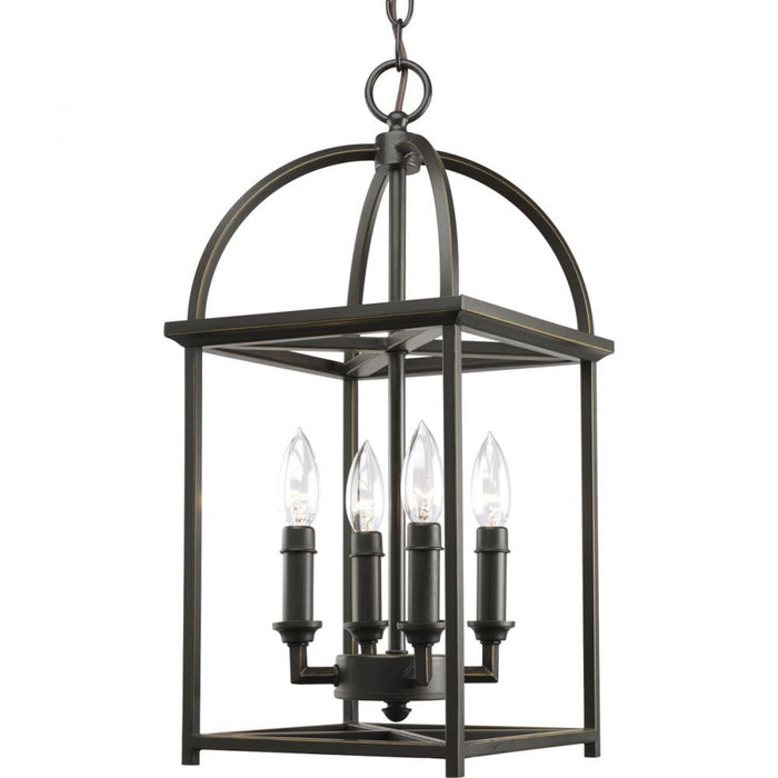 P3884-20 4-60W CAND FOYER LANTERN