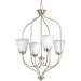 Keats Collection Four-Light Foyer Chandelier