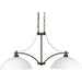 Legend Collection Two-Light Linear Chandelier