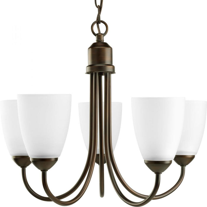 P4441-20 5-100W MED CHANDELIER