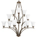 P4497-20W 12-75W MED CHANDELIER