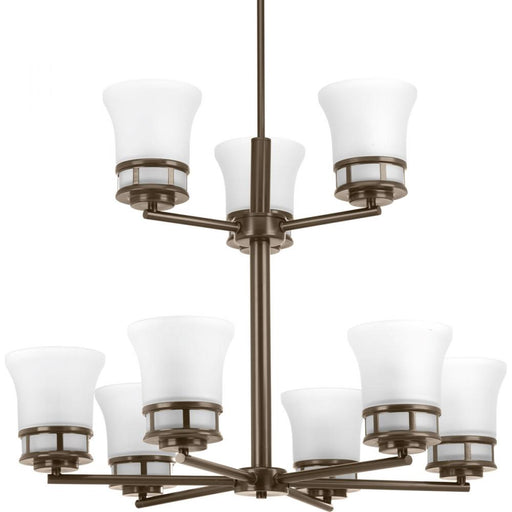 P4614-20 9-100W MED CHANDELIER