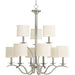 P4638-09 9-60W CAND CHANDELIER