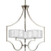 P4644-104WB 3-60W KRYPTON CHANDELIER