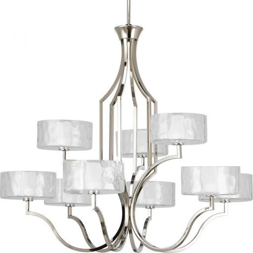 P4646-104WB 9-60W KRYPTON CHANDELIER