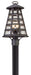 BENJAMIN 4LT POST LANTERN LARGE