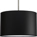 P8822-01 BLK PARCHMENT SHADE 16in DIA