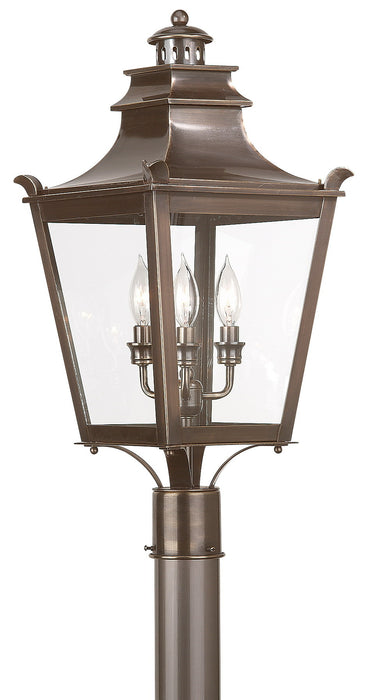 DORCHESTER 3LT POST LANTERN MEDIUM