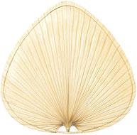 Palisade Blade Set of Eight-22 inch-Wide Oval Palm - N