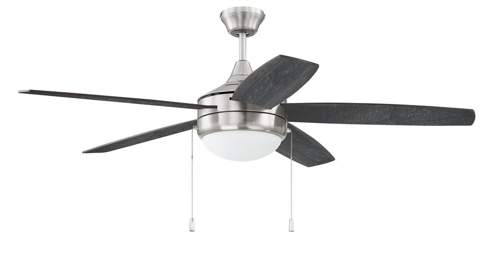 52" Ceiling Fan w/ 5 Blades, LED Light Kit