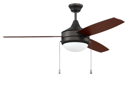 52" Ceiling Fan w/ 3 Blades, LED Light Kit