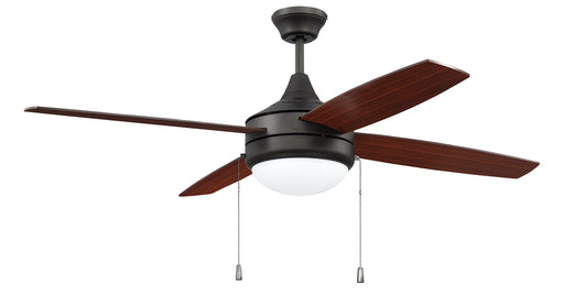 52" Ceiling Fan w/ 4 Blades, LED Light Kit