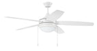 52" Ceiling Fan w/ 5 Blades, LED Light Kit