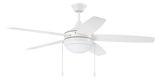 52" Ceiling Fan w/ 5 Blades, LED Light Kit