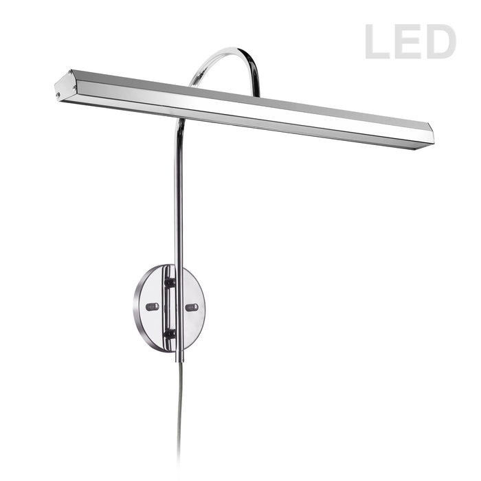 30W Picture Light, Polished Chrome Finish