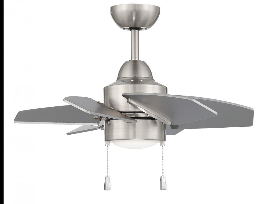 24" Ceiling Fan w/Blades, LED Light Kit