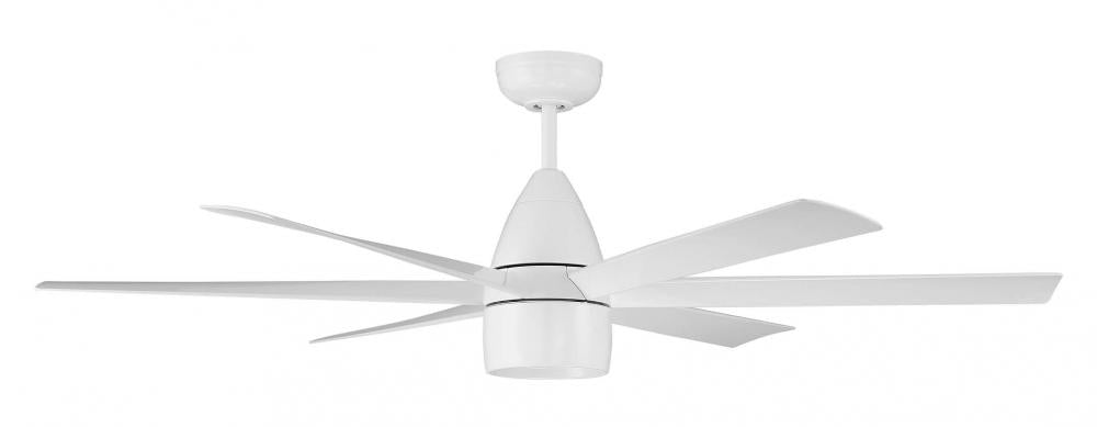 54" Ceiling Fan w/DC Motor, Blades, LED Light Kit, Wi-Fi