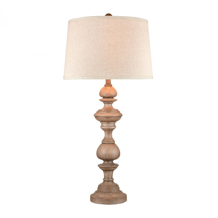 Copperas Cove table lamp in Washed Oak