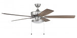 60" Ceiling Fan w/Blades, Slim Pan Light Kit